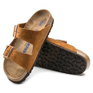 Birkenstock Arizona Mink Suede Sandal